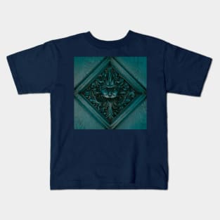 Green Man in the window Kids T-Shirt